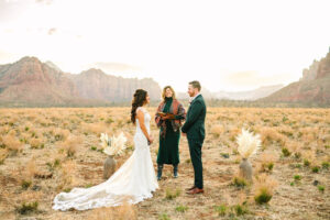 Zion National Park Elopement Ceremony
