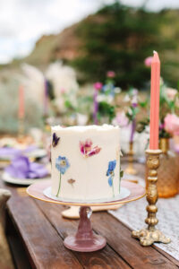 Elopement Cake Destination Wedding